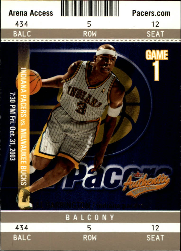 2003/2004 Authentix (Fleer) Basketball - Picture 254 of 319