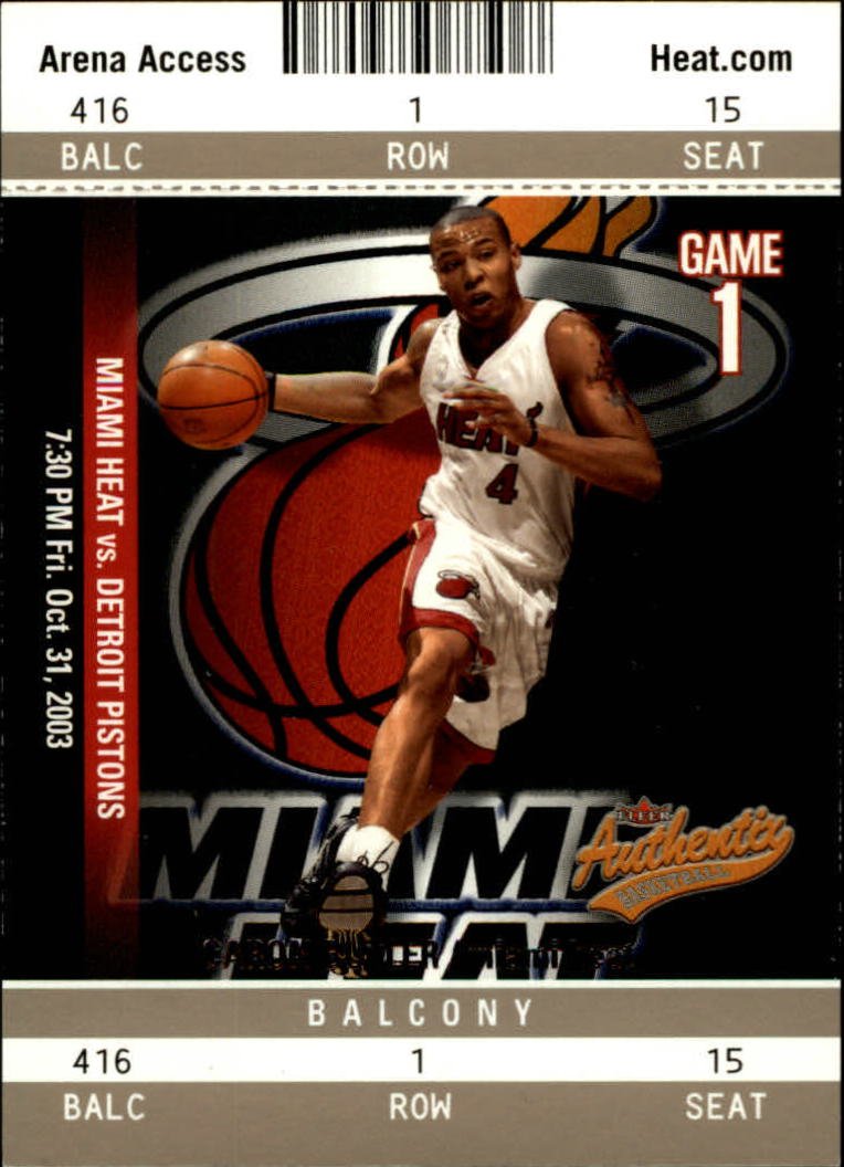 2003/2004 Authentix (Fleer) Basketball - Picture 256 of 319