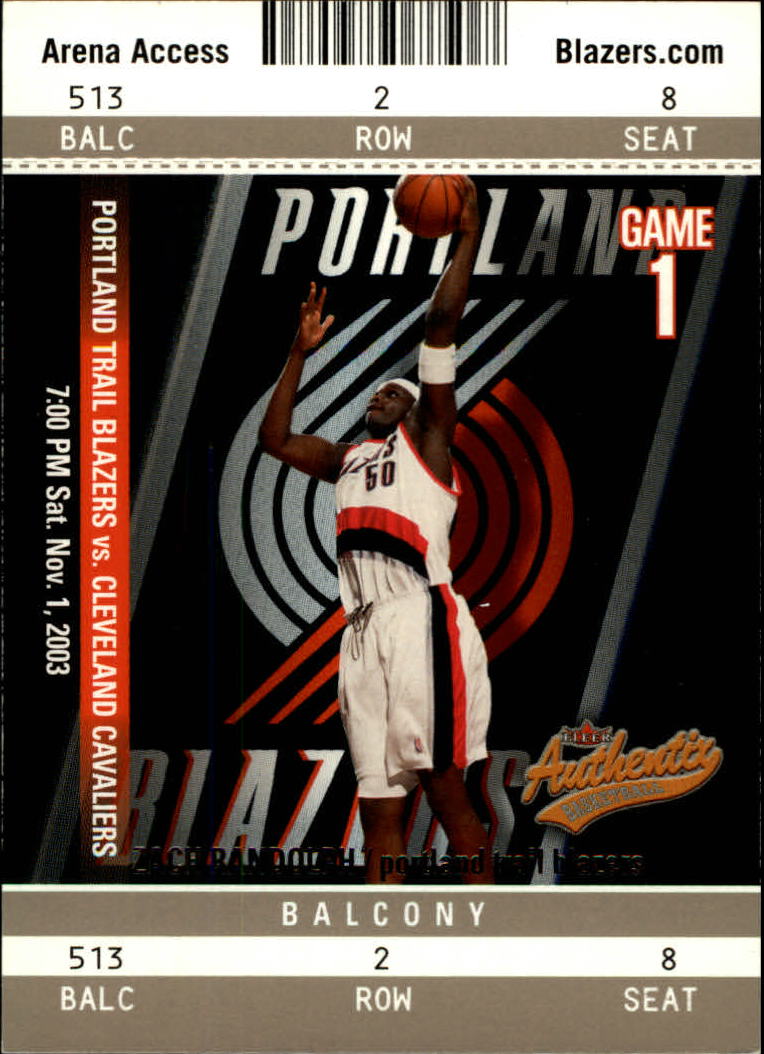 2003/2004 Authentix (Fleer) Basketball - Picture 258 of 319