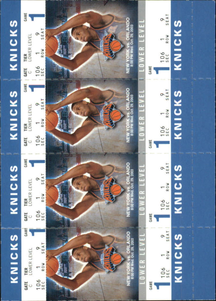 2003/2004 Authentix (Fleer) Basketball - Picture 290 of 319