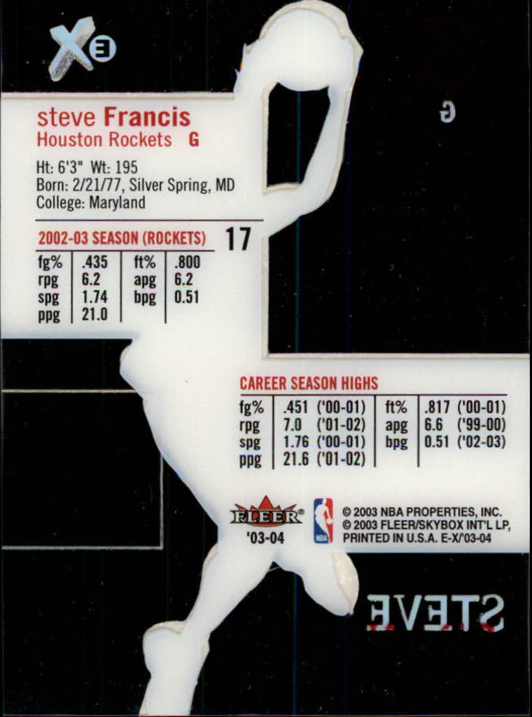 2003/2004 E-X (Fleer) Basketball - Picture 35 of 161