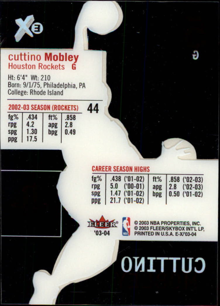 2003/2004 E-X (Fleer) Basketball - Picture 83 of 161