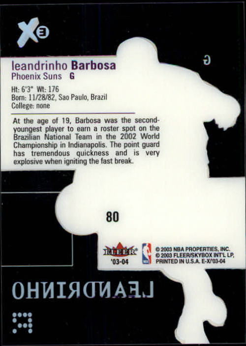 2003/2004 E-X (Fleer) Basketball - Picture 137 of 161