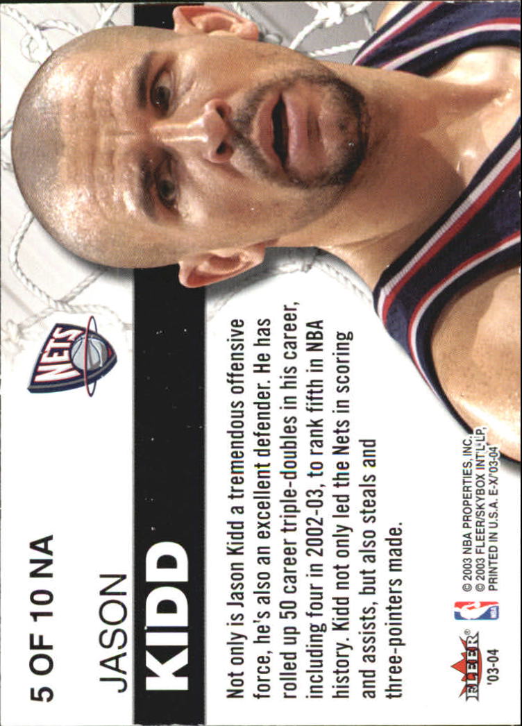 2003/2004 E-X (Fleer) Basketball - Picture 157 of 161