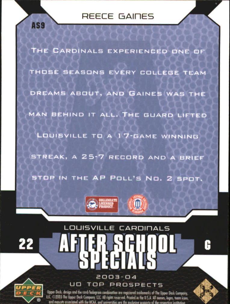 2003/2004 Top Prospects (Upper Deck) Basketball - Picture 125 of 193