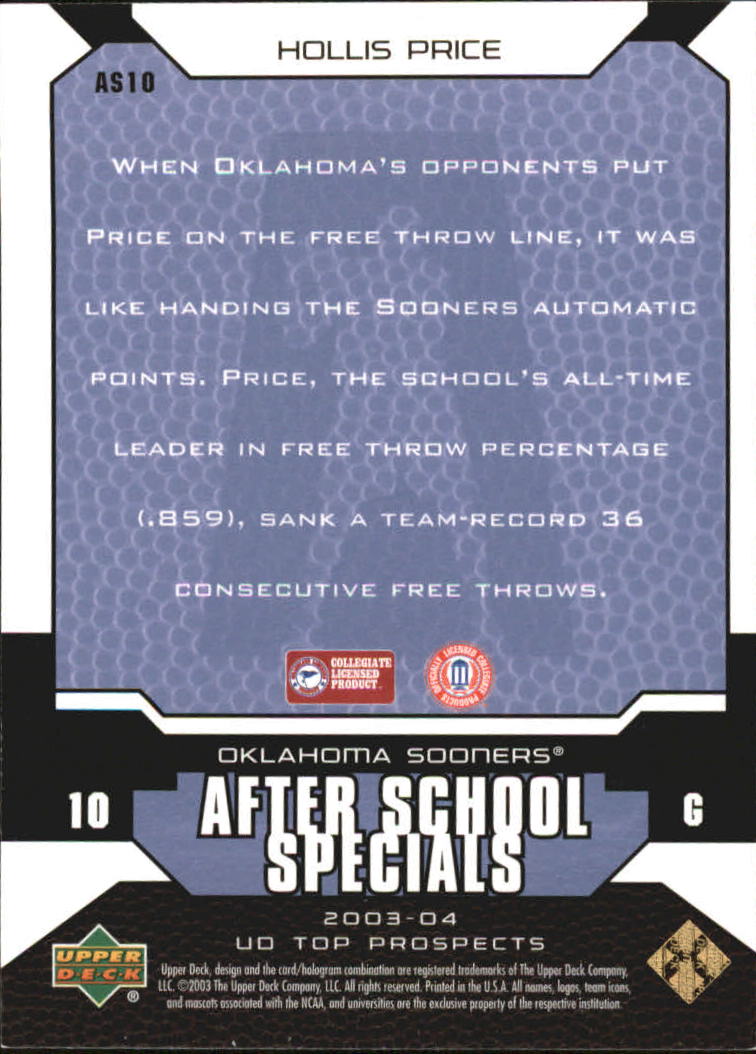 2003/2004 Top Prospects (Upper Deck) Basketball - Picture 127 of 193