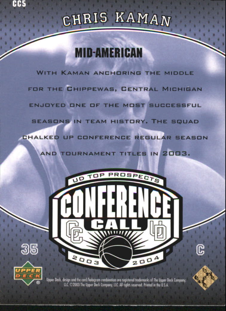 2003/2004 Top Prospects (Upper Deck) Basketball - Picture 143 of 193