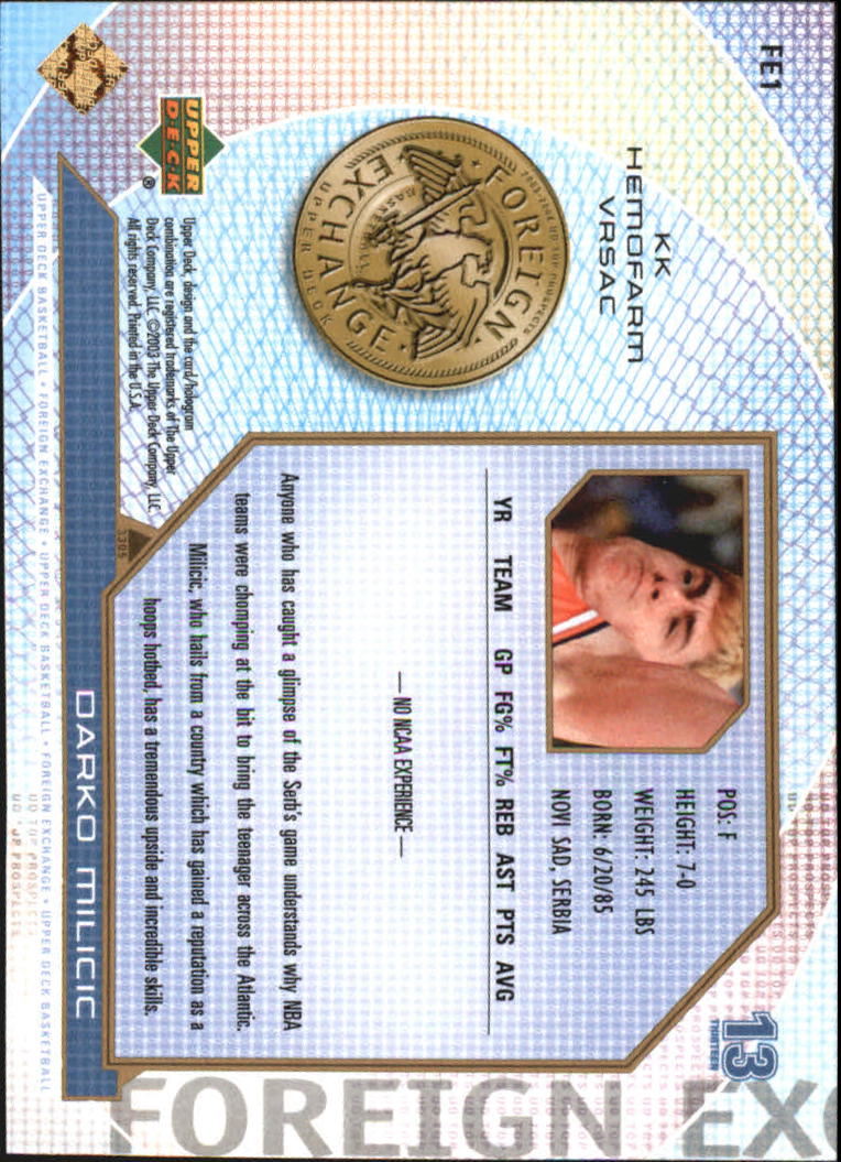 2003/2004 Top Prospects (Upper Deck) Basketball - Picture 161 of 193