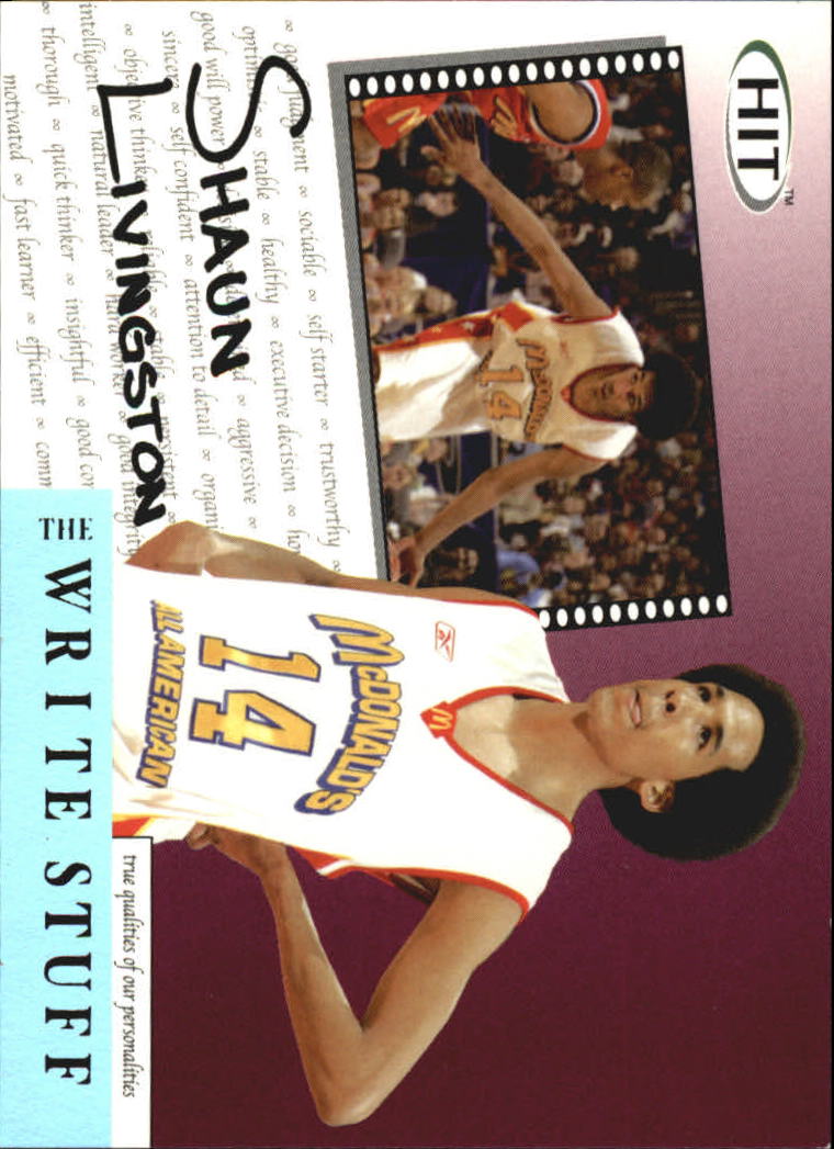 2004 Sage HIT Basketball "The Write Stuff" Insert Cards - Bild 8 von 27