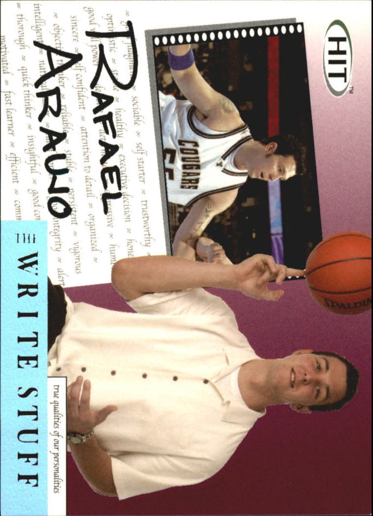 2004 Sage HIT Basketball "The Write Stuff" Insert Cards - Bild 16 von 27