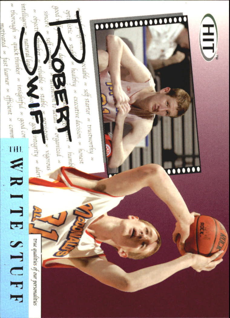 2004 Sage HIT Basketball "The Write Stuff" Insert Cards - Bild 24 von 27