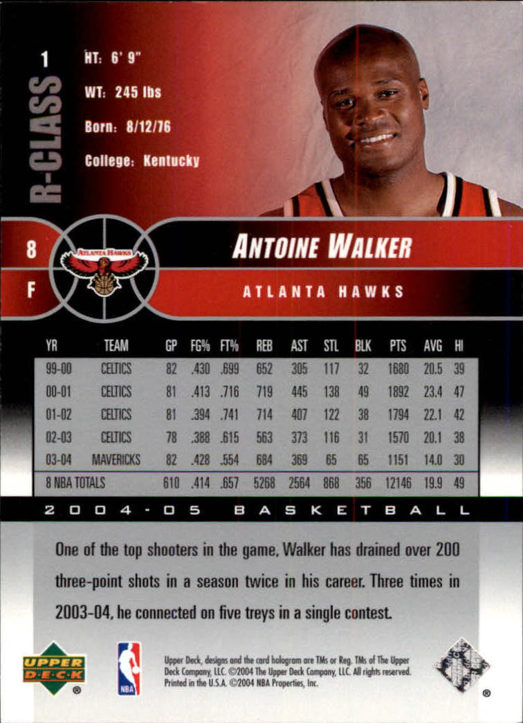 2004/2005 R-Class (Upper Deck) Basketball - Picture 3 of 215