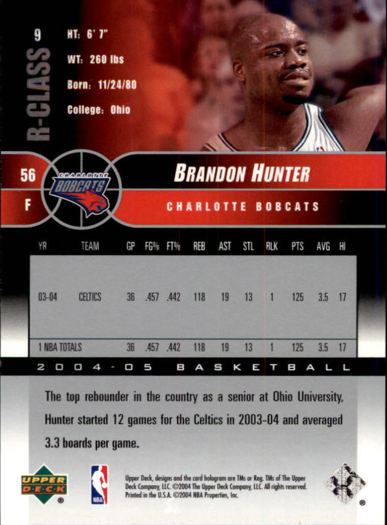 2004/2005 R-Class (Upper Deck) Basketball - Picture 17 of 215