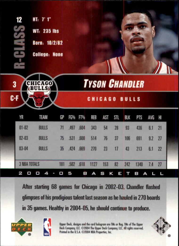2004/2005 R-Class (Upper Deck) Basketball - Picture 21 of 215