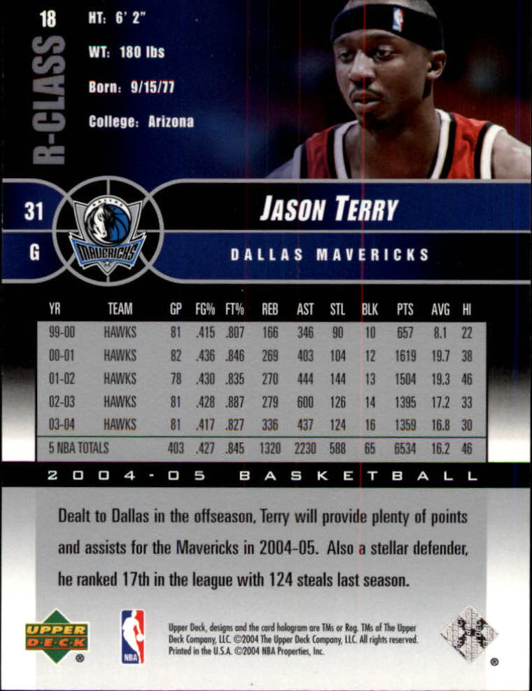 2004/2005 R-Class (Upper Deck) Basketball - Picture 25 of 215