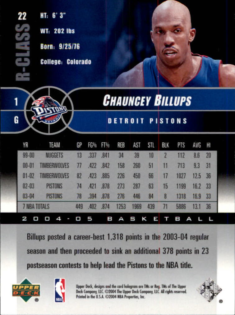 2004/2005 R-Class (Upper Deck) Basketball - Picture 31 of 215