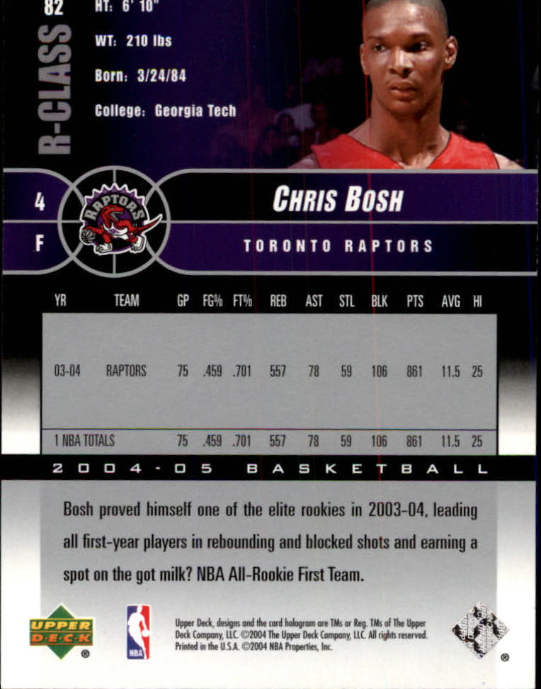 2004/2005 R-Class (Upper Deck) Basketball - Picture 129 of 215