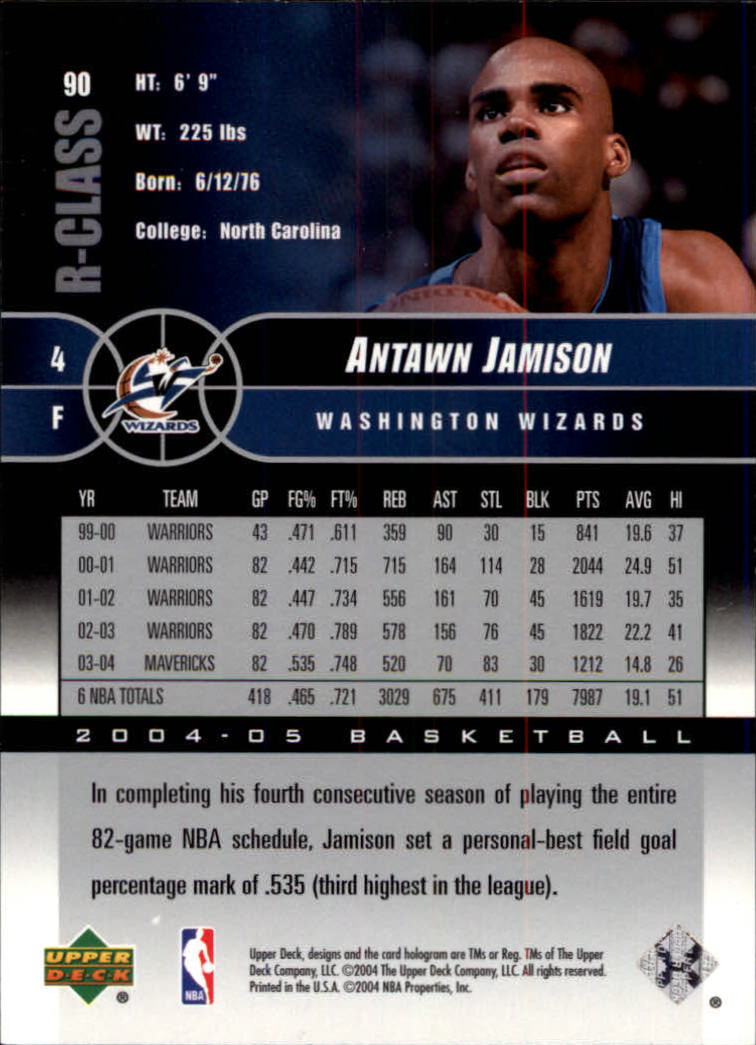 2004/2005 R-Class (Upper Deck) Basketball - Picture 141 of 215