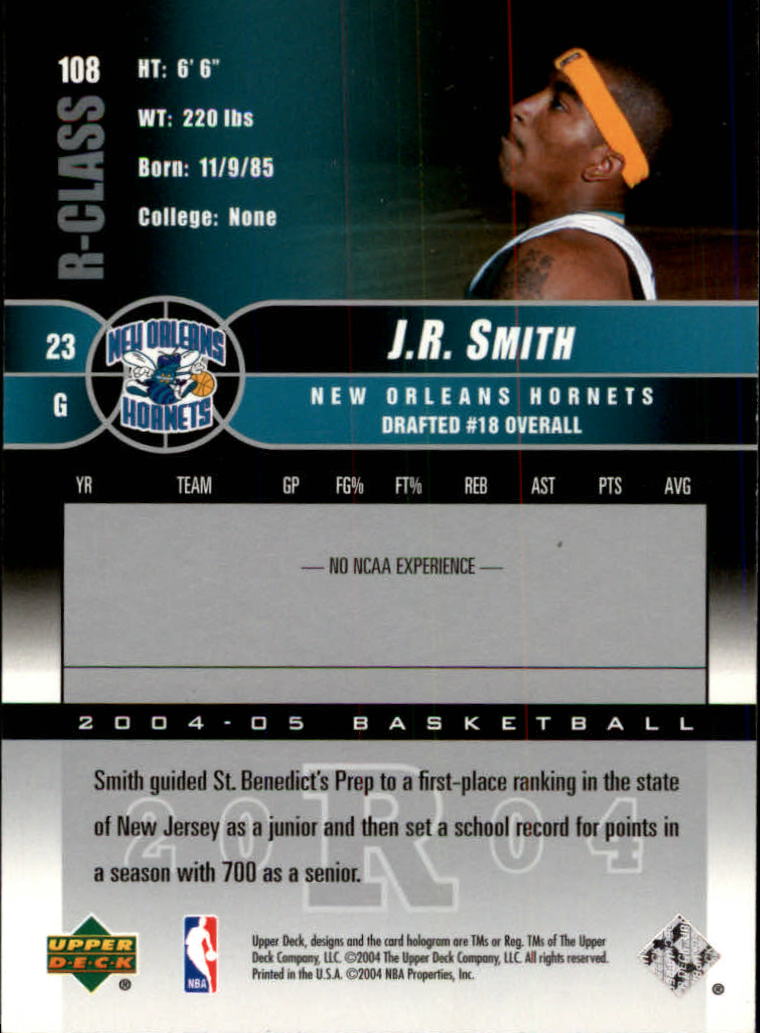 2004/2005 R-Class (Upper Deck) Basketball - Picture 169 of 215