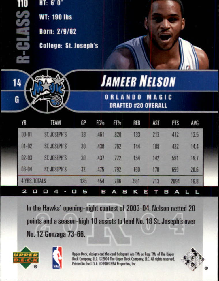 2004/2005 R-Class (Upper Deck) Basketball - Picture 173 of 215