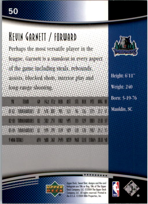 2004/2005 Sweet Shot (Upper Deck) Basketball - Picture 143 of 239