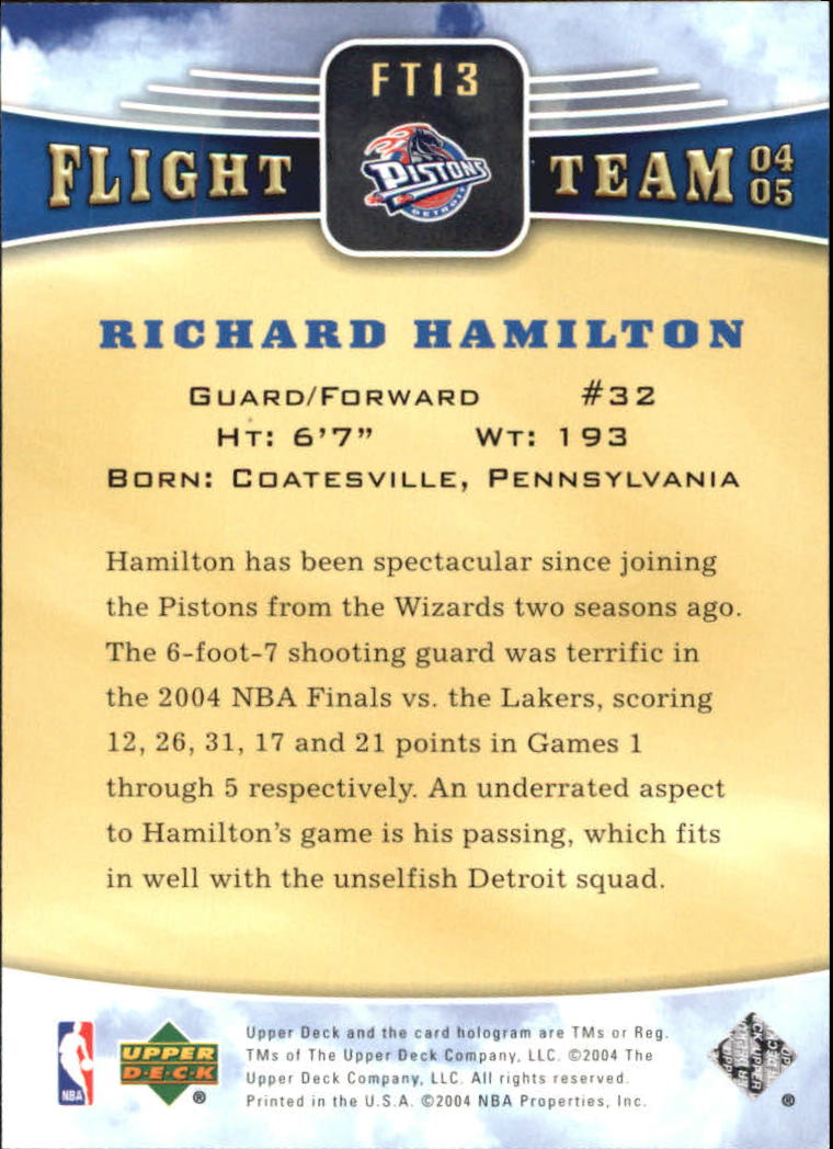 2004/2005 Upper Deck Basketball Part 2 Insert and Parallel Cards - Picture 19 of 95