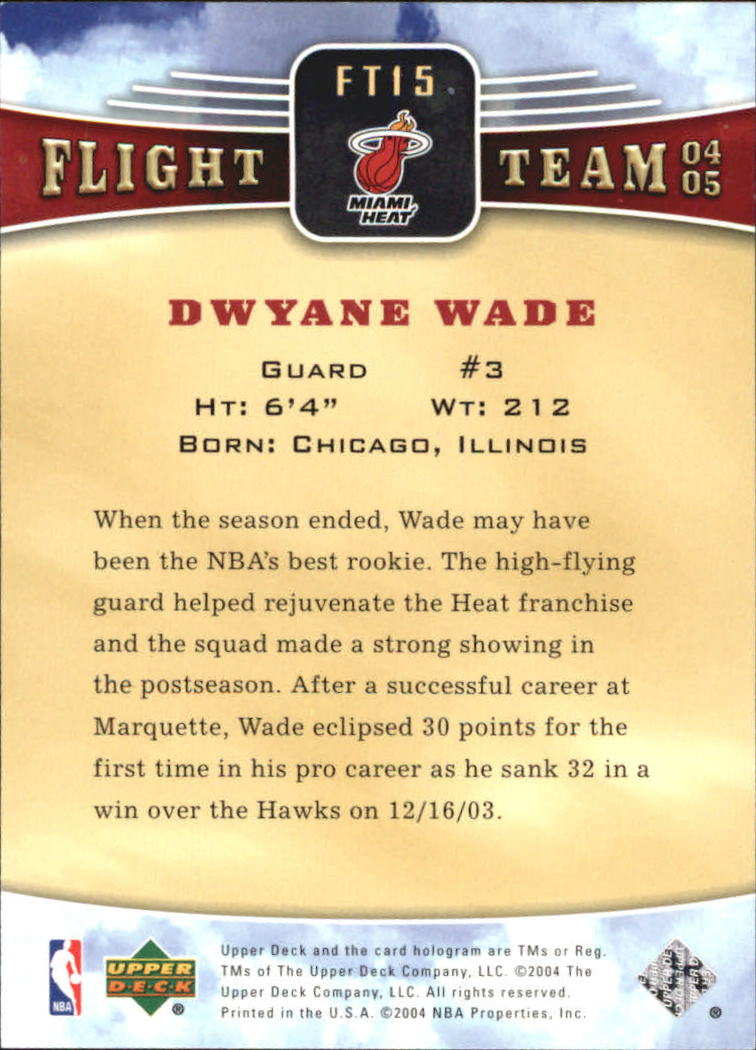 2004/2005 Upper Deck Basketball Part 2 Insert and Parallel Cards - Picture 23 of 95