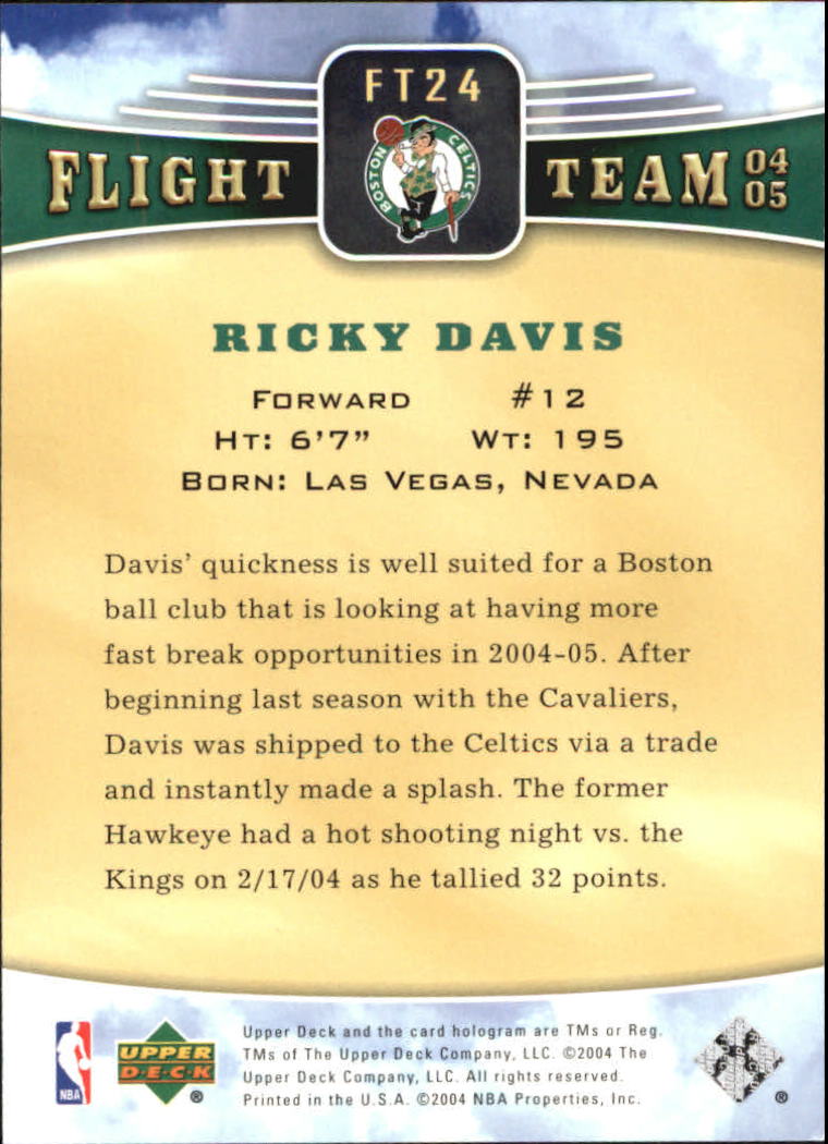 2004/2005 Upper Deck Basketball Part 2 Insert and Parallel Cards - Picture 31 of 95