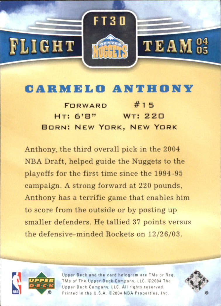 2004/2005 Upper Deck Basketball Part 2 Insert and Parallel Cards - Picture 39 of 95