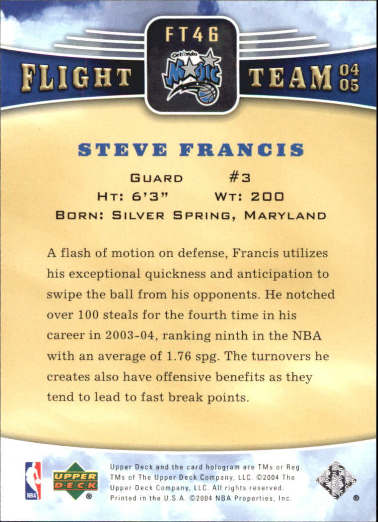 2004/2005 Upper Deck Basketball Part 2 Insert and Parallel Cards - Picture 53 of 95