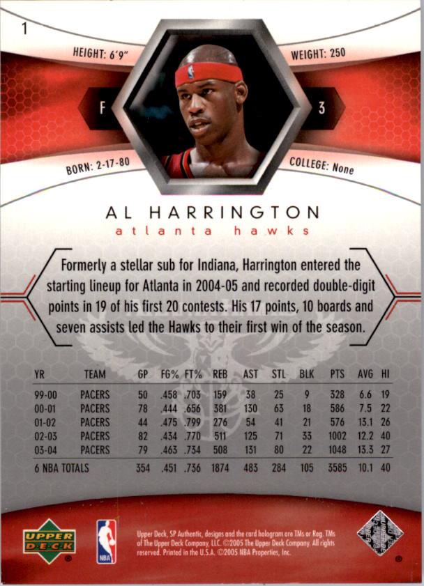 2004/2005 SP Authentic (Upper Deck) Basketball - Picture 260 of 260