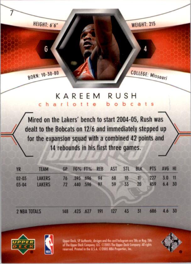 2004/2005 SP Authentic (Upper Deck) Basketball - Picture 248 of 260