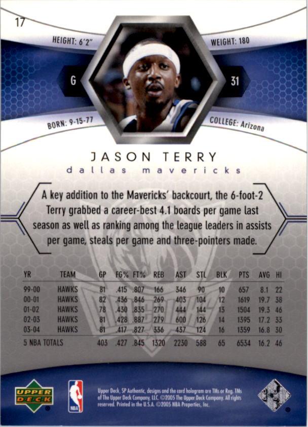 2004/2005 SP Authentic (Upper Deck) Basketball - Picture 228 of 260