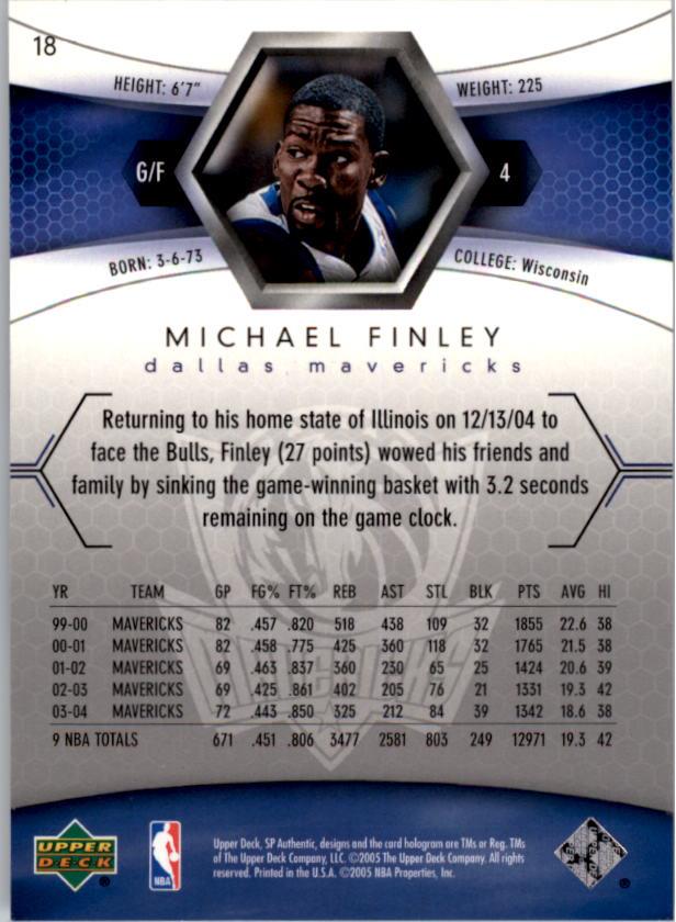 2004/2005 SP Authentic (Upper Deck) Basketball - Picture 226 of 260