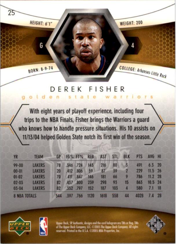 2004/2005 SP Authentic (Upper Deck) Basketball - Picture 212 of 260