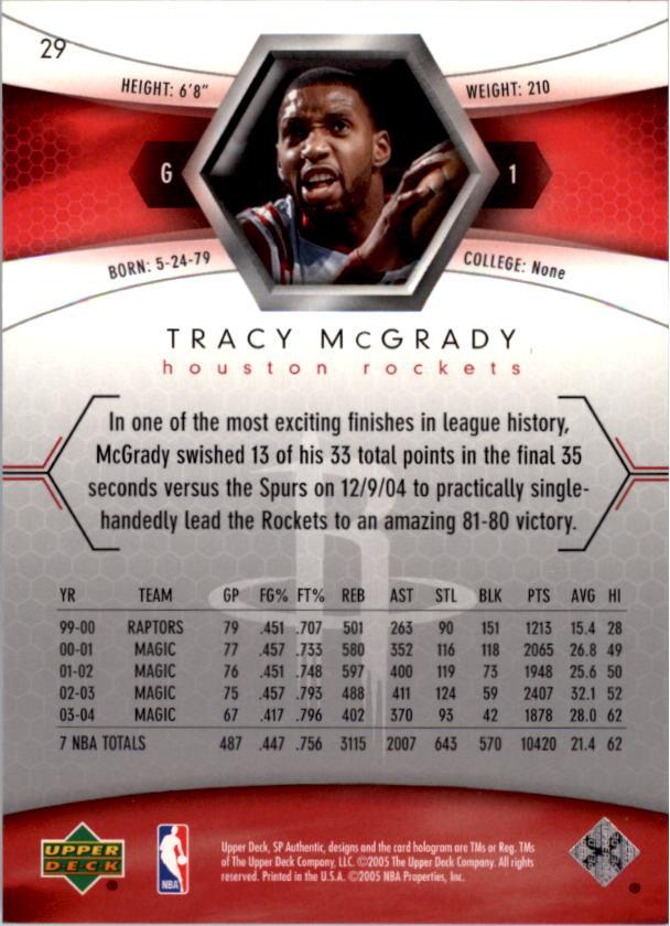2004/2005 SP Authentic (Upper Deck) Basketball - Picture 204 of 260