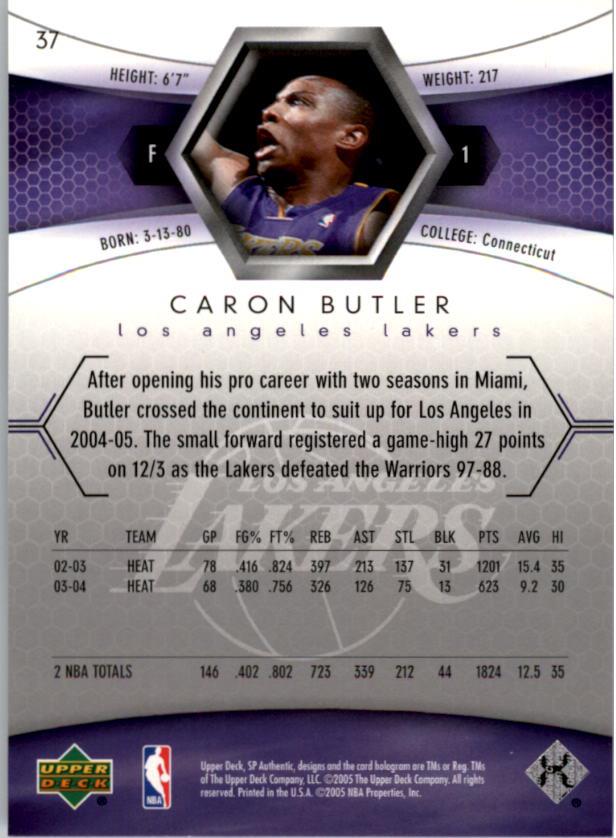 2004/2005 SP Authentic (Upper Deck) Basketball - Picture 188 of 260
