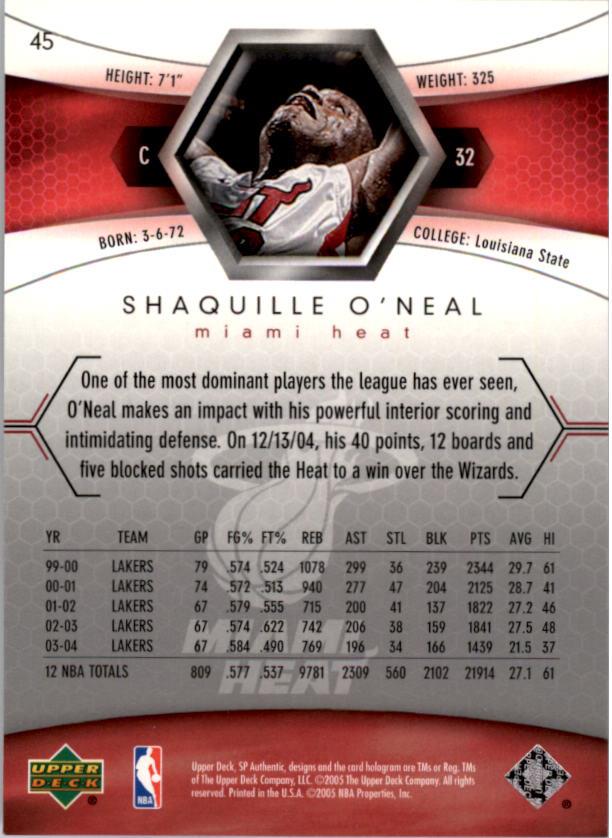 2004/2005 SP Authentic (Upper Deck) Basketball - Picture 172 of 260