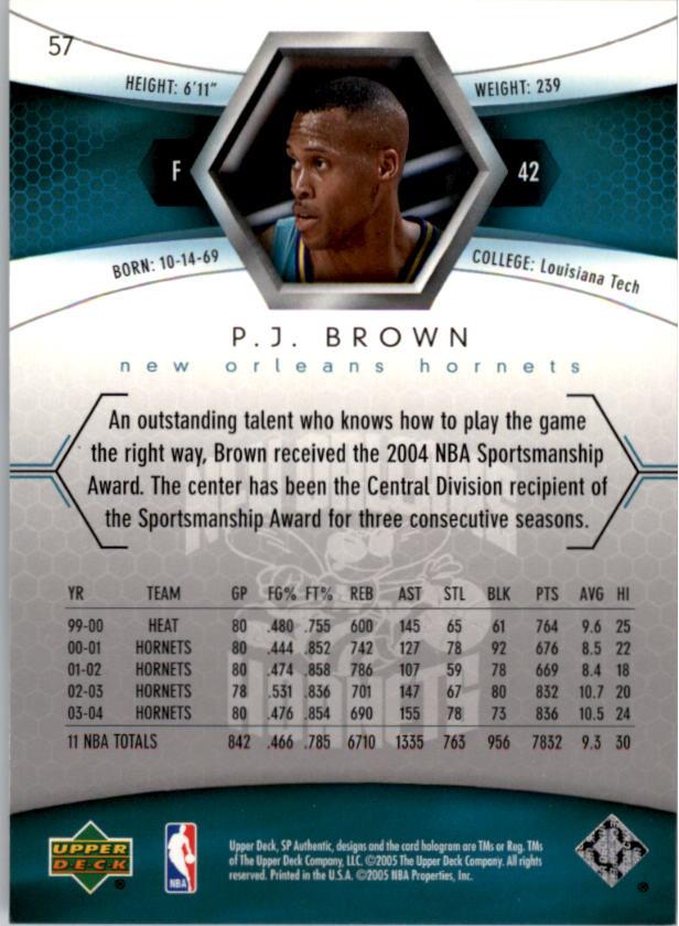 2004/2005 SP Authentic (Upper Deck) Basketball - Picture 148 of 260