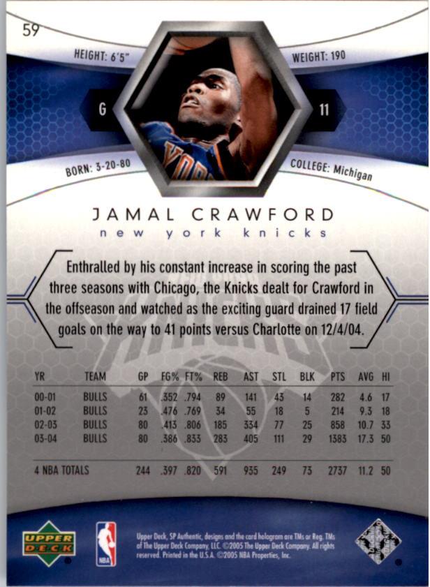 2004/2005 SP Authentic (Upper Deck) Basketball - Picture 144 of 260