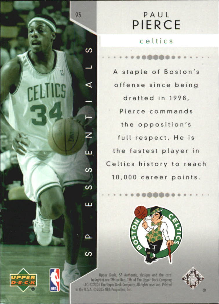 2004/2005 SP Authentic (Upper Deck) Basketball - Picture 78 of 260