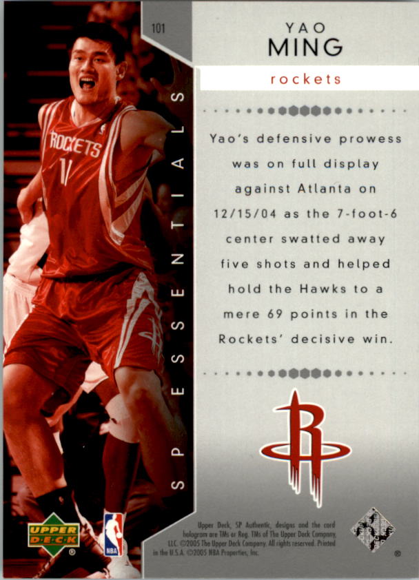 2004/2005 SP Authentic (Upper Deck) Basketball - Picture 65 of 260