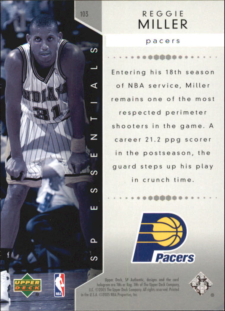 2004/2005 SP Authentic (Upper Deck) Basketball - Picture 61 of 260