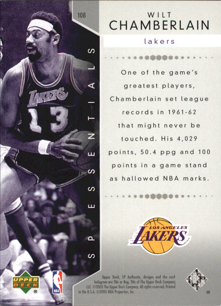 2004/2005 SP Authentic (Upper Deck) Basketball - Picture 53 of 260