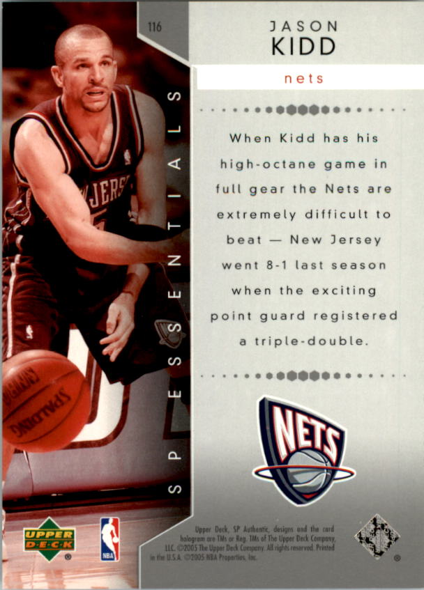 2004/2005 SP Authentic (Upper Deck) Basketball - Picture 41 of 260