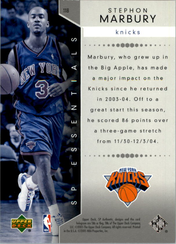 2004/2005 SP Authentic (Upper Deck) Basketball - Picture 37 of 260