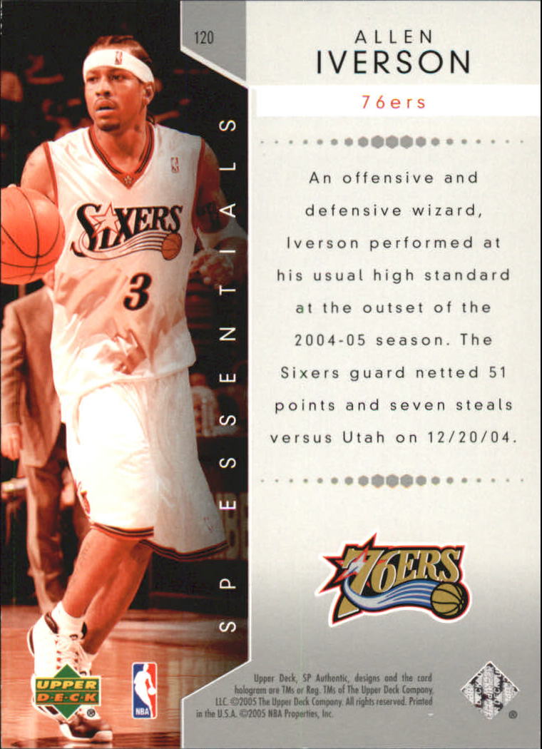 2004/2005 SP Authentic (Upper Deck) Basketball - Picture 33 of 260
