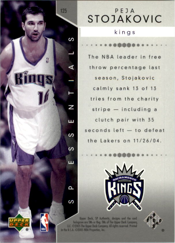 2004/2005 SP Authentic (Upper Deck) Basketball - Picture 25 of 260