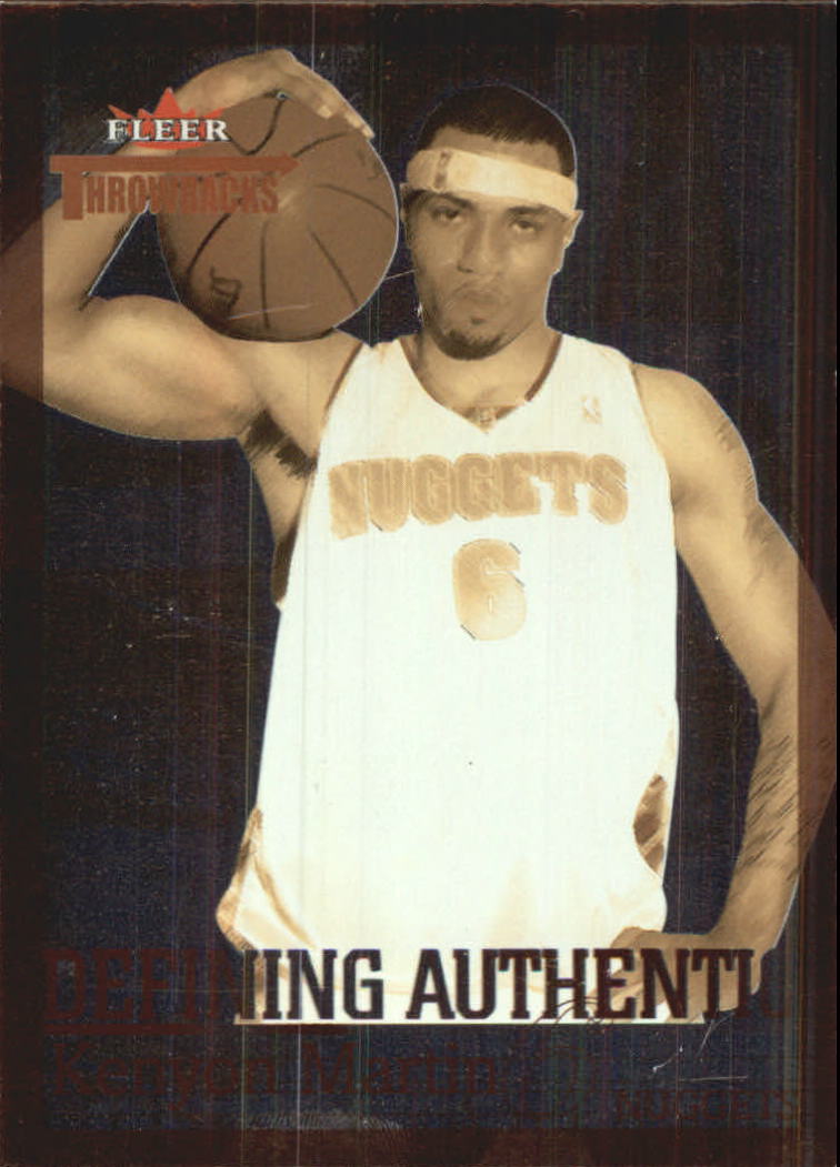 2004/2005 Throwbacks (Fleer) Basketball Part 2 Parallel and Insert Cards - Picture 14 of 25