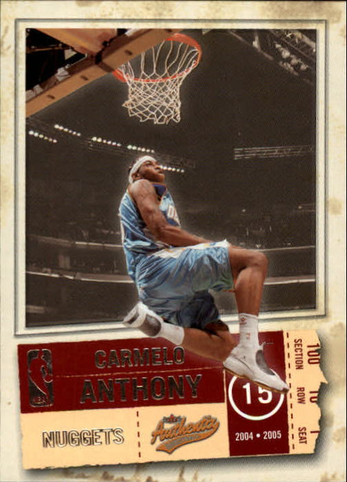 2004/2005 Authentix (Fleer) Basketball Part 1 Main Set Cards #1 to #122 - Picture 150 of 207